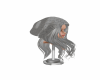 {B} GreyShinnyHat+Hair-F