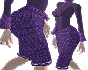 Lavender Wool Skirt