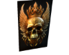 Gold Skull cutout