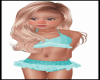 GIRLS AQUA BIKINI