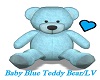 LV/Baby Blue Teddy Bear