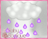 BABY WALL LILAC CLOUDS