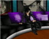 Purple Nightlife Couch