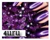 4U. purple Nails