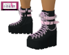 Platform Boots PinkBlack