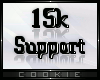 {C}15K Support Sticker