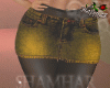 GOLD SEXY MINI SKIRT RLS