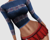 CA sweater & skirt set