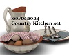 Country Kitchen Dish set