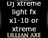 [la] Dj Xtreme light fx