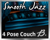 *B* Smooth Jazz 4P Couch