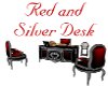~K~Red and Silver Desk