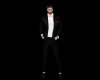 Gian open suit in Black
