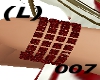 007   REd Bracelet L