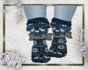 T!| Christmas Socks Blue