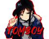 tomboy anime hoodie