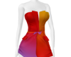 Sunset Lapel Mini Dress1