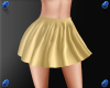 *S* Ruched Skirt Gold