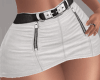 White Mini Skirt