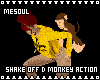 Shake Off Monkey Action