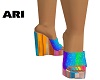 all rainbow