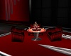 3P Red Club Table Set