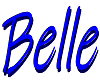 Belle Sign