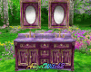 PurpleNGoldBathroomSink