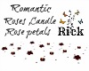  Roses,Candles & Petals