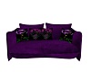 Dk Purple Rose Couch