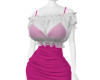 Pink Ruffled Dress ML1