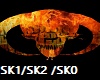 xLPSx Demon Fire Skull