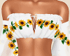 Sunflower White Top