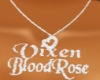 Vixen Blood Rose chain