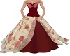 rose evening gown