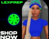 x. | LXP Blue CropTop