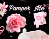 Pamper me background