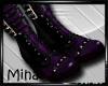 [M] Pirate Boots Purple