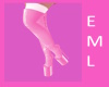 !EML Thigh Hi Pink Boots