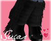 Black Frilly Boots