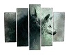 Modern Wall Art Wolves