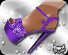 ! Alba purple sandals