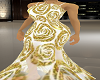 abito elegant white gold