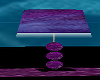 bow~purple accent lamp