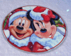 Mickey & Minnie Xmas Rug