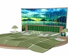 GREEN 6 POSE BED