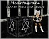 Heartagram Hidden Table