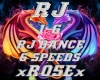RJ DANCE - 6 SPEEDS