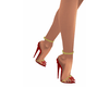 J*Red & Gold Heels