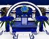 Blue Wedding Arch